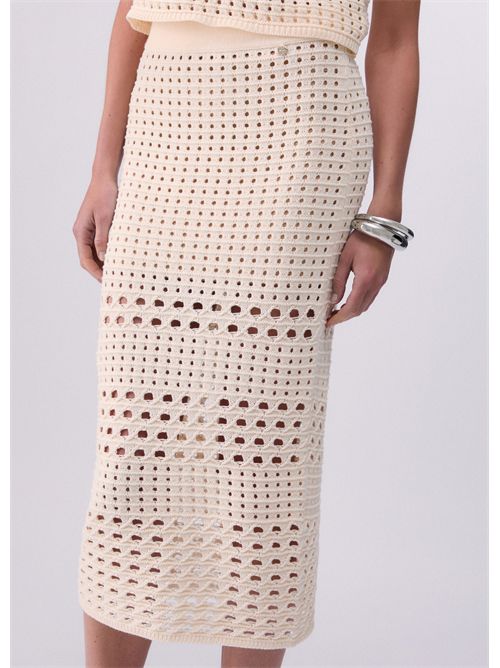 Gonna midi in crochet LIU JO | WA6327MA79R/10701